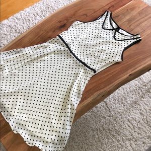 Flowy Polka Dot Dress